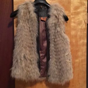 Tory Burch Fur vest